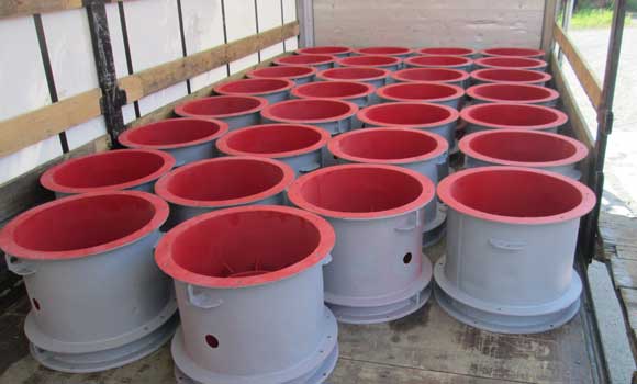 Отгрузка корпусов вентиляторов ВОЭ-5.01.000