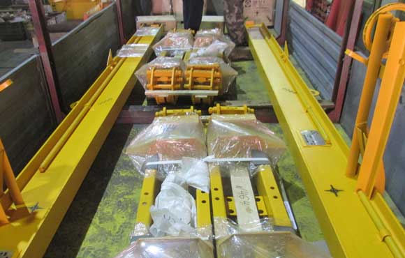 Плановая отгрузка крана в Пермский край