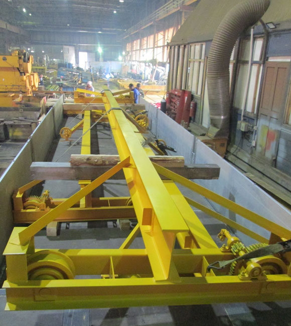 Отгрузка оборудования (кран ручной мостовой опорный г/п 3,2 тн.) в Пермский край