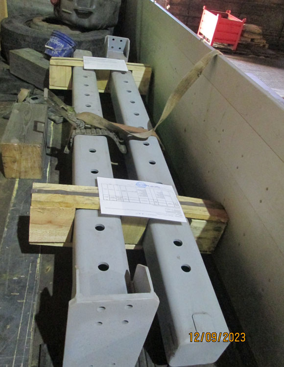 В республику Татарстан отгружен кран ручной козловой портативный г/п 5,0 тонн, во взрывобезопасном исполнении