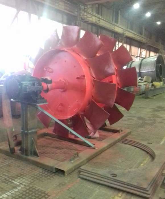 Отгрузка ротора вентилятора ВОД-21М