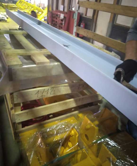 Отгрузка подвесного электрического крана