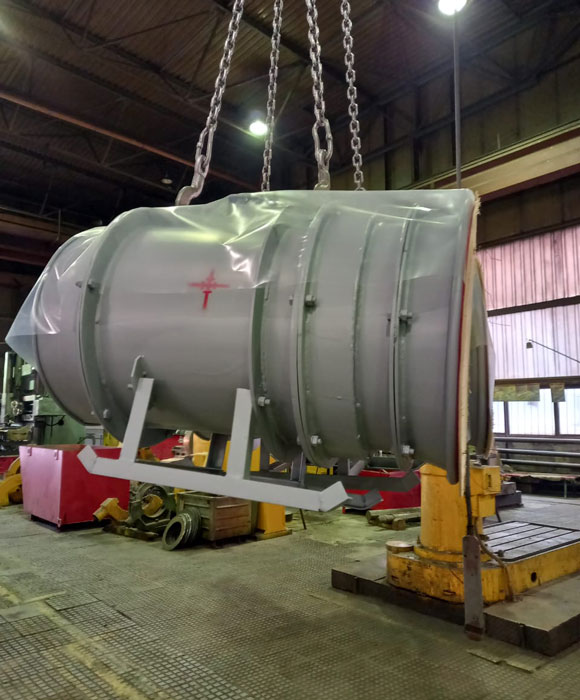 Произведена отгрузка вентиляторов ВОЭ-5