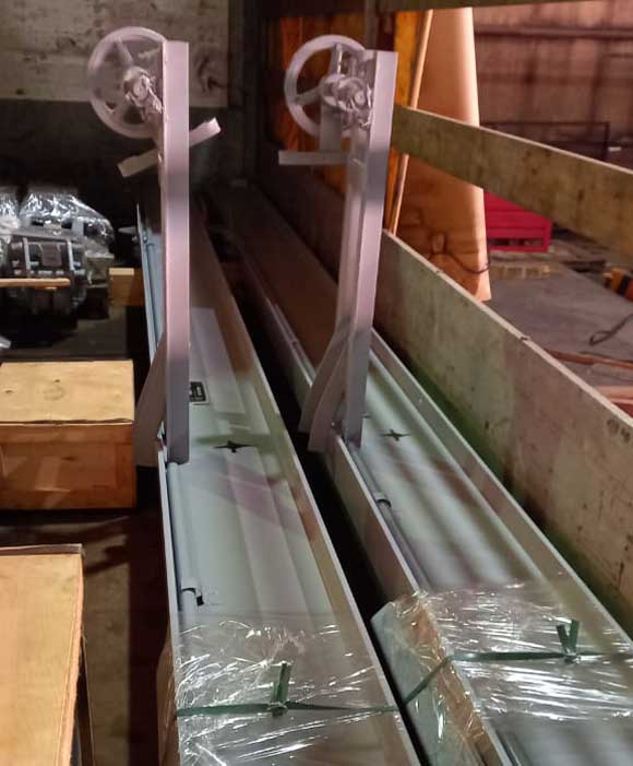 Отгрузка кранов мостовых ручных подвесных