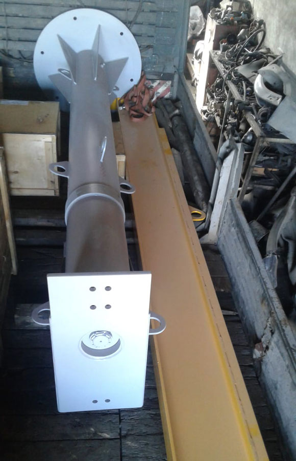 Отгрузка консольного крана