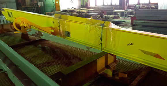 Отгрузка опорного крана